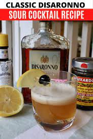 Todd's recipes are easy to follow and fun to make! Amaretto Disaronno Sour Cocktail Drink Recipe Dobbernationloves