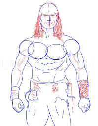 John buscema conan pinup color by bek76 on deviantart. How To Draw Conan The Barbarian Coloring Page Trace Drawing