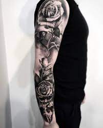 Roses come in an array of colors and styles, and can be included into different drawings to represent different meanings. Top 81 Best Rose Tattoos For Men 2021 Inspiration Guide