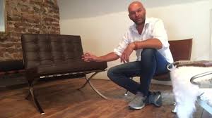 The barcelona collection is a very articulated and beautiful mid century modern set for a living room. Iconic Interiors Barcelona Chair The Famous Mid Century Modern