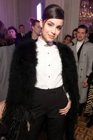 In the long history of body garments, different fabrics have served many purposes. Sofia Carson At Fashion Week Stylish Starlets