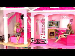 بيت باربي العملاق بيت احلام باربي الحقيقي فتح اجمل بيت لباربي - Barbie  Dream House 2015 - YouTube