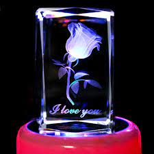 Engraved birthday gifts for children. 3d Crystal Engraving Roses Valentines Day Gift Ideas Birthday Gift To Send Girls Wife Girlfriend Gift Gift Ideas Gift Giftsgift Girl Aliexpress