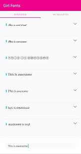 Flipfont™ changes the user interface font on your phone. Girls Fonts For Flipfont For Android Apk Download