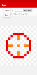A circle is the same as 360°. Updated Circle Pixelated Circle Generator Android App Download 2021