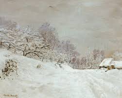 Check spelling or type a new query. Claude Monet Environs De Honfleur Neige La Route Devant La Kunstdruck