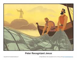 He had not asked them to follow him until this point in verse 4:19. Peter Meets Jesus Archives Children S Bible Activities Sunday School Activities For Kids