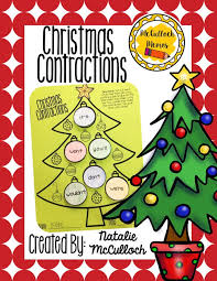 Contractions Christmas Tree Flip Activity Christmas Tree Template Christmas Activities For Kids Christmas Classroom