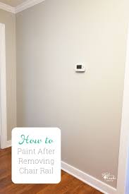 How To Paint After Removing Chair Rail Chair Rail Chair Rail Paint Ideas Chair Rail Molding