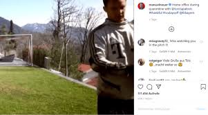 Mit dem auto würde neuer ungefähr eine dreiviertelstunde von seinem neuen haus zum trainingszentrum. Manuel Neuer Im Home Office Am Tegernsee Tegernseerstimme