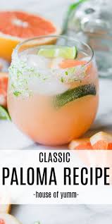 Simple Paloma Recipe Paloma Recipe Grapefruit Paloma Recipe Recipes