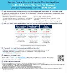 Low cost dental insurance sacramento. Our In House Dental Plans Eureka Dental Group In Sacramento Area
