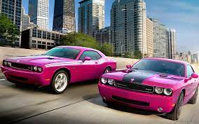 Streetside classics is the largest source of classic cars for sale with 6 locations nationwide in atlanta, charlotte, dallas (fort worth), nashville, phoenix and tampa. Hd Wallpaper Dodge Challengers Rt Srt8 Pink Dodge Challenger And Dodge Charger Wallpaper Flare