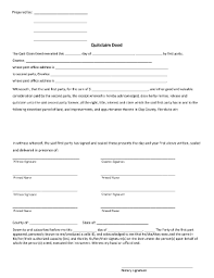 16 printable quit claim deed form florida templates fillable samples in pdf word to download pdffiller