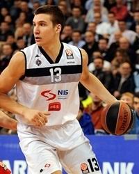 Standing at 6 ft 6 in (1.98 m). Bogdan Bogdanovic Partizan Nis Belgrade Euroleague 2013 14 Welcome To Euroleague Basketball