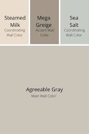 The exact french country paint colors you need. Agreeable Gray Paint Color Review Plus The Best Coordinating Colors Love Remodeled