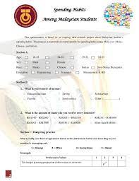 The common unhealthy eating habits among college students. Questionnaire Ms C