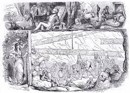Karikatur im buch book of snobs von william m. Datei Punch 1843 Reichtum Und Armut Png Wikipedia
