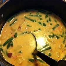 Creamy Green Bean And Potato Soup Recipe Potato Soup Green Beans Potatoes Green Beans