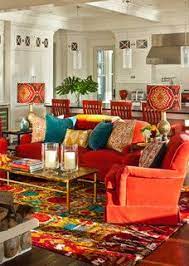 Love The Colorful Family Room Bohemian Chic Living Room Bohemian Style Living Room Chic Living Room
