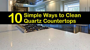 After you've removed all food residue/stains, rinse your sponge quartz is one of the hardest natural materials, which makes it generally easy to maintain, especially since it's resistant to scratching and staining. 10 Simple Ways To Clean Quartz Countertops