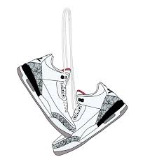Jordan shoes png jordan 1 neutral grey transparent. Cartoon Jordan 3 Cements Nemo Newman Digital Art Sports Hobbies Basketball Artpal