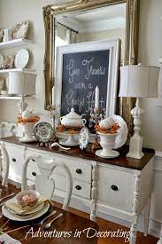 Stylish picks with storing space to spare. Fall Around The Dining Room Buffet Decor Sideboard Decor Home Decor