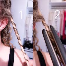Locken Ohne Lockenstab Locken Machen Schone Locken Kurze Haare Locken Glatteisen