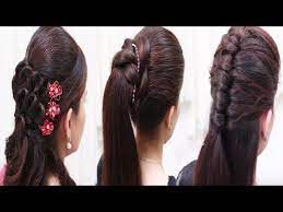 1 Minute Hairstyle Tutorials Easy Hairstyle For Ladies Ladies Hairstyle Videos 2017 Youtube Hair Styles Ponytail Hairstyles Tutorial Womens Hairstyles