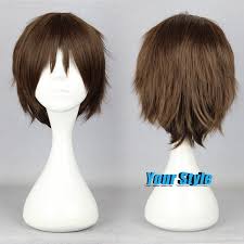 Cut my hair hair cuts hair inspo hair inspiration haircuts straight hair attractive girls hair reference aesthetic hair cute hairstyles. 30cm Cheap Cute Brown Wigs Short Boy Pixie Cut Hairstyles Short Hair Attack On Titan Eren Jaeger Japanese Man Anime Wig Wig Blue Wigwig Headband Aliexpress