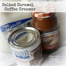 salted caramel coffee creamer recipe