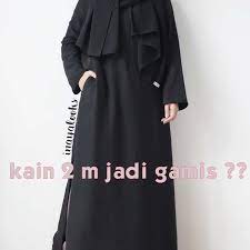 Kain 2 Meter Untuk Gamis Bisa Inayalooks