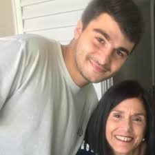 Photos have gone viral of a young man in Bishop Auckland who was  celebrating his 18th birthday when he saw an old man waiting at the bus  stop