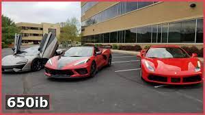 Maybe you would like to learn more about one of these? C8 Corvette Nissan Gt R Mclaren 570s Ferrari 488 Gtb Youtube