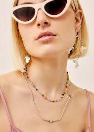 Nalí LARGE SILVER EARRINGS W/ WHITE SHELLS Saldi