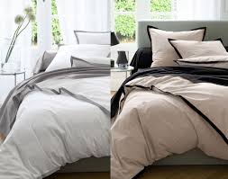 Parures, draps, draps housses, taies. Linge De Lit Percale Bicolore Becquet