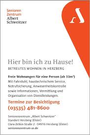 Sie können den suchauftrag jederzeit bearbeiten oder beenden; Wohnen Betreuen Pflegen Herzberg Elster