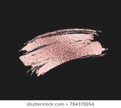 Rose Gold Foil Brush Mascara Stroke Pink Sparkle Glossy Metallic Grunge Or Smudge Paint Texture I Rose Gold Brushes Rose Gold Painting Gold Glitter Background