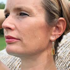 Citrine Quartz Earrings for Success