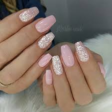 46 Elegant Wedding Nail Art Designs Ideas Wear4trend Pink Gel Nails Nail Art Wedding Pink Nails