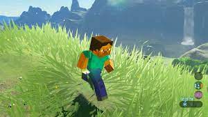 Link en minecraft es una realidad. Steve The Legend Of Zelda Breath Of The Wild Wiiu Mods