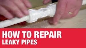 I've got a 2 white pvc vent pipe running through my attic. How To Repair Leaky Pipes Ace Hardware Youtube