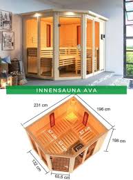 Karibu Innensauna Ava Sauna Sauna Ideen Pool Haus