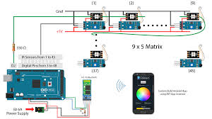 Take note that the capacitor must be the correct orientation. How To Control Ws2812b Individually Addressable Leds Using Arduino