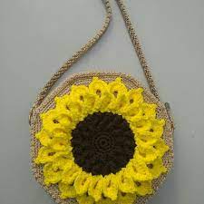 Download now 32 koleksi gambar sketsa bunga matahari keren wallpaper keren. Jual Tas Rajut Bulat Bunga Matahari Kab Sukoharjo Arnfashion Tokopedia