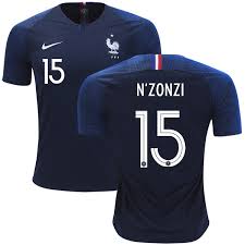 Nzonzi joined roma from sevilla for an initial fee of €26.65m last year, a month after his world cup triumph with france in russia. France 2018 World Cup Steven Nzonzi 15 Home Shirt Soccer Jersey Dosoccerjersey Shop
