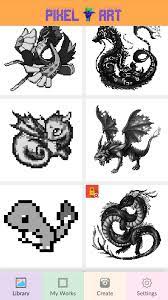 Dragon tattoos has different meanings according to the region to region, country to country. Drachen Color By Number Pixel Art Dragon Fur Android Apk Herunterladen
