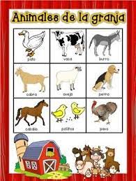 Animales De La Granja Loteria Animal Sounds Farm Animals Animals Wild