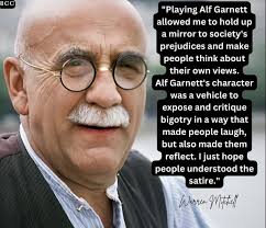 Warren Mitchell provided a thought-provoking perspective