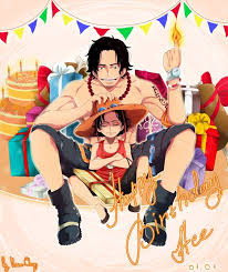 Happy Birthday Ace By Portgas D Hato On Deviantart Ace Anime Happy